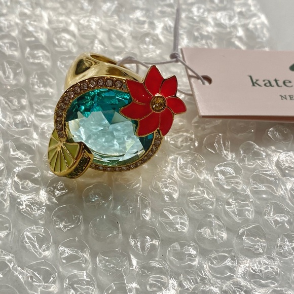 NWT Kate Spade Cocktail Ring Out of Office Sz 7 - Picture 9 of 10